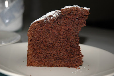 Gluten-free Chocolate Cake per slice