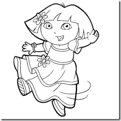 desenhos para colorir dora a exploradora colorir desenhos para