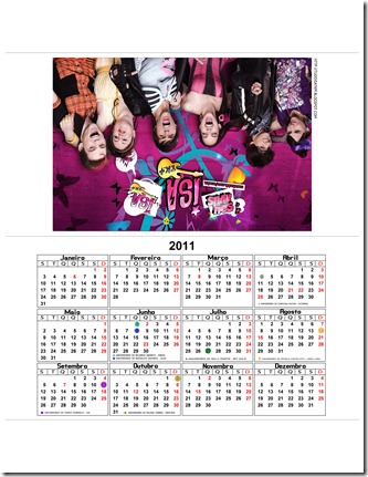calendario turma