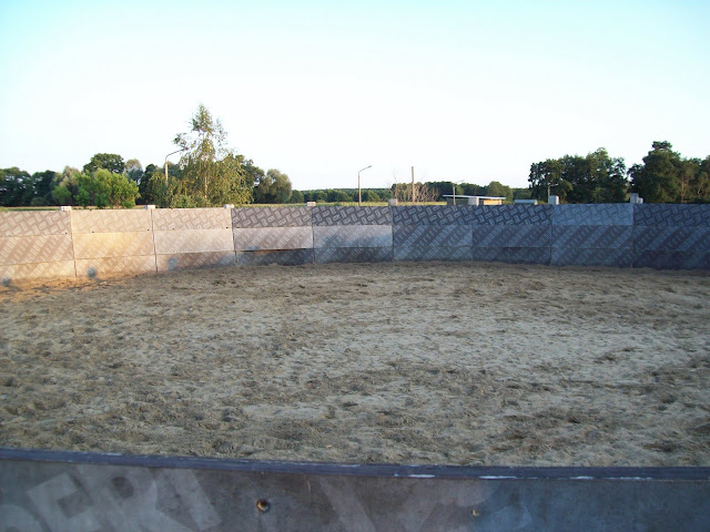 Roundpen auf dem Pferdehof