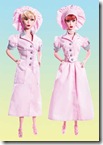 Job switching fashion dolls