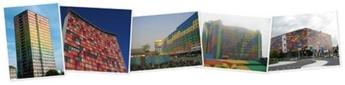 Colored Buildings