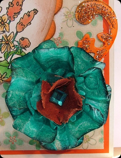 turqoise flowers