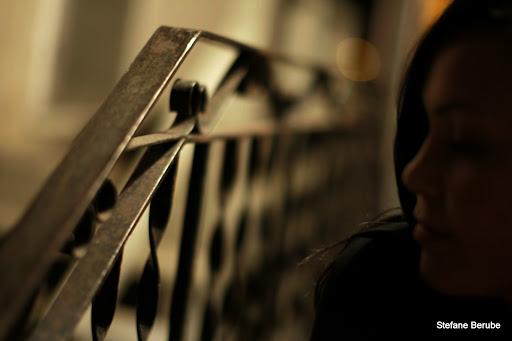a shallow depth of field tungsten