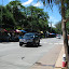 Beach Road and street restaurant behind. full meal: 2 euro