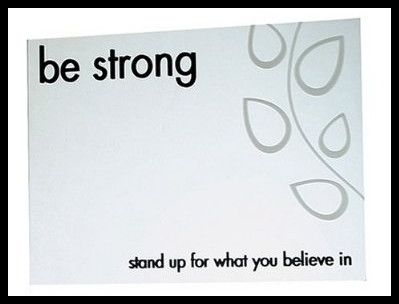 Be Strong