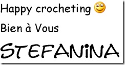 Happy crocheting