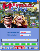 Millionaire City Cheat-Hack Tool