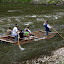 Traditional rafting on the Dunajec River (Pieniny National Park, Slovakia)