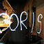 [EN] My brother demonstrating his highly developed light-writing skills. [SK] Moj bracho demonstruje vysoko dokonale znalosti pisania so svetlom.
