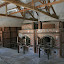[EN] Dachau, Germany. Former concentration camp - The cremation furnaces. The wooden beams were used as gallows. [SK] Dachau, Nemecko. Byvaly koncentracny tabor - Kremacne pece. Drevene tramy boli pouzivane ako sibenica.