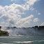 The American Falls from the Canadian side.