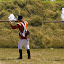 Shooting practice at historic Fort George (Ontario, Canada)