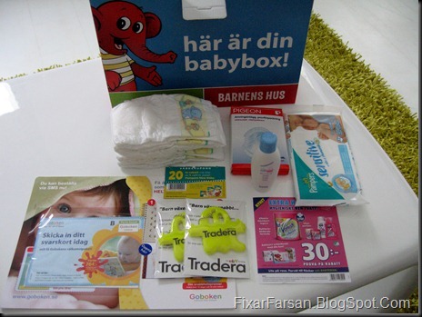Pampers BabyBox innehåller inte mycket! | FixarFarsan
