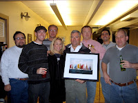 2005 Fall Party / Vayu crew presents Capt_ Ron with framed photo _2_.JPG