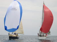 2007 Fleet / 2007 Colors - Barracuda and Das Boot battling downwind.JPG