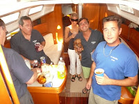2007 Fleet / 2007 Verve - The party moves inside on Tsunami.JPG