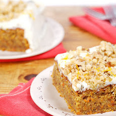 Carrot Cake with Lime Mascarpone Icing