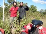 Un ciclista lugarenyo!!! Esta finalizando un periplo de varios miles de kilometros. Es del Tibet, de la region del te Phu er.
