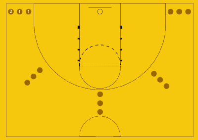 Diagram for three-point game