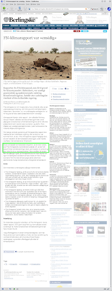 Journalismgate in Berlingske Tidende