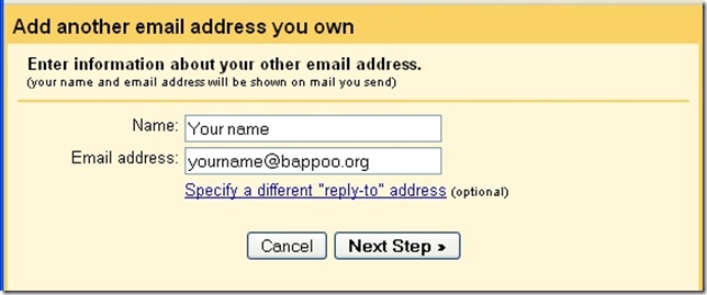 send email as gmail