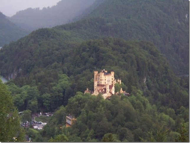 Hohenschwangau from Neuschwanstein
