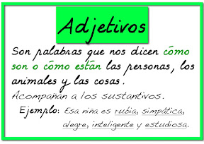 ADJETIVOS (fichas murales)