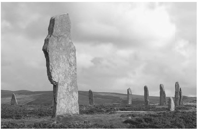 The Ring of Brodgar, Orkney Islands, Scotland. 