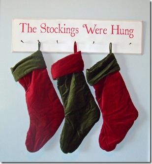 The Stocking Were Hung