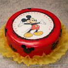 Torta 2D en fondant extendido