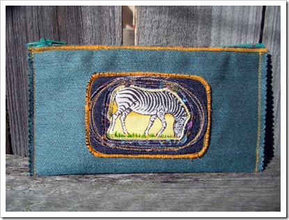 zebra zipper case