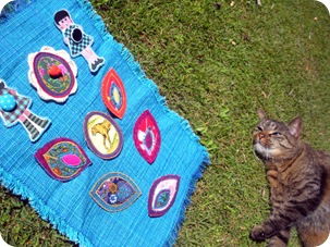 brooches with kitty
