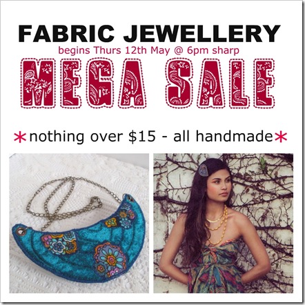 fabric jewellery close down sale