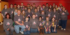 WLS Science Olympiad Jr. High team from Magig Invitational from 1-23-10