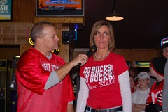 Steve Freehauf and a Buckeye fan 11-20-09