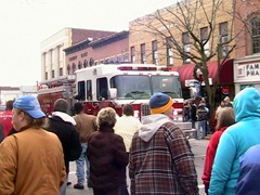 Christmas Parade Bellefontaine Fire Department engine from 12-5-09
