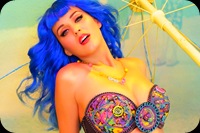 Katy Perry em "California Gurls"
