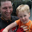 Pat and his coach - Preston 2008