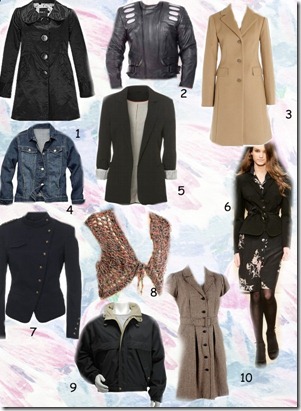Types of winter jackets