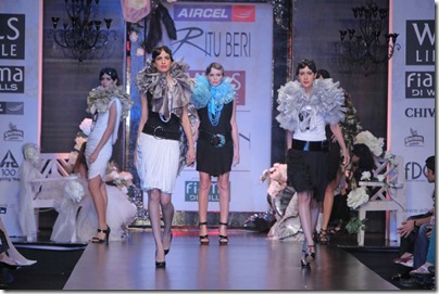 WIFW SS 2011 collection by Ritu Beri's 5