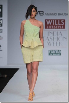 WIFW SS 2011 collection by Anand Bhushan's 2