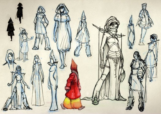 planche_sketch chaperon planche_sketch chaperon