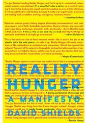 reality hunger