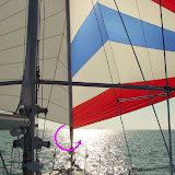AMELs unique: single furling system supports furling of two head sails together