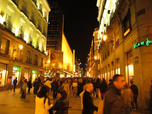 マドリッドの夜