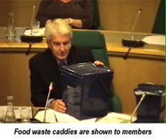 Food waste caddies