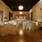 Lunch marriage. living room ready for the reception of guests