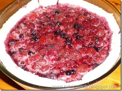 Summer pudding - заливаем вкуснятину