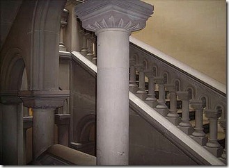 Замок Пенрин, парадная лестница